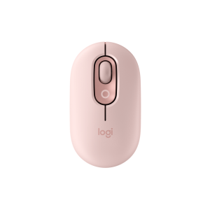 LOGITECH POP MOUSE WITH EMOJI ROSE