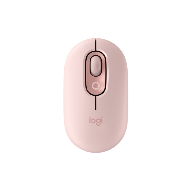 LOGITECH POP MOUSE WITH EMOJI ROSE