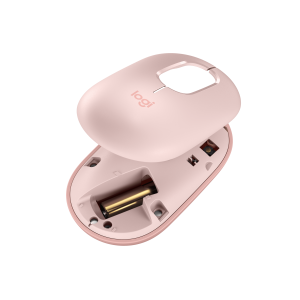 LOGITECH POP MOUSE WITH EMOJI ROSE