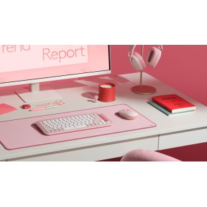 LOGITECH POP MOUSE WITH EMOJI ROSE