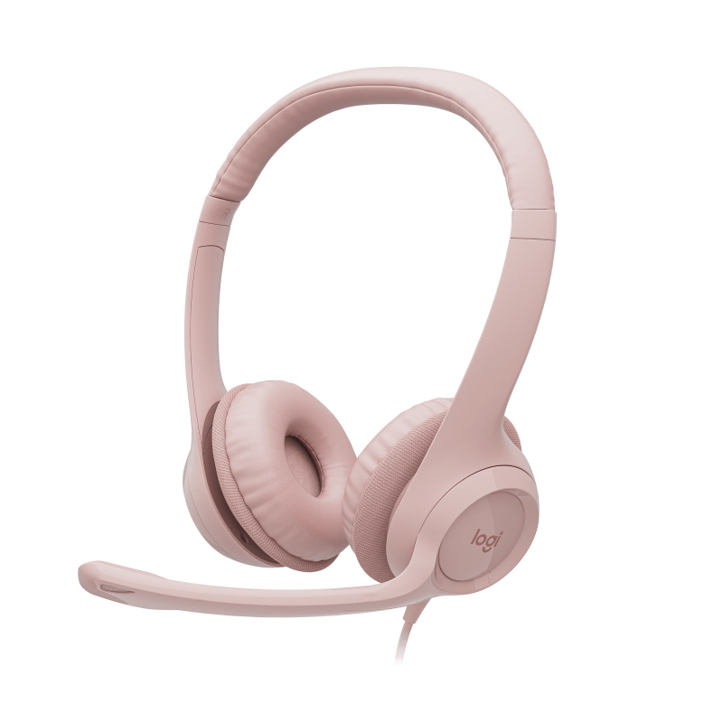 LOGITECH H390 HEADSET ROSE
