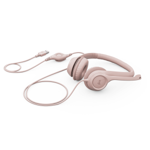 LOGITECH H390 HEADSET ROSE
