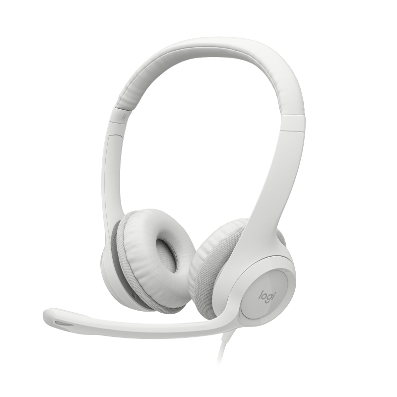LOGITECH H390 HEADSET OFF-WHITE