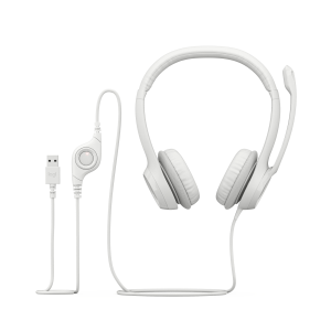 LOGITECH H390 HEADSET OFF-WHITE