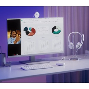 LOGITECH H390 HEADSET OFF-WHITE