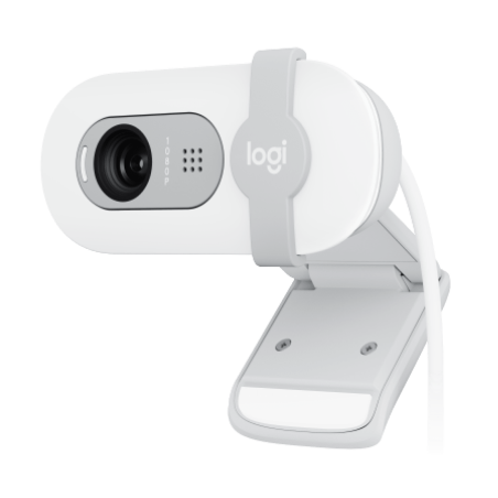 LOGITECH BRIO 100 WEBCAM OFF-WHITE