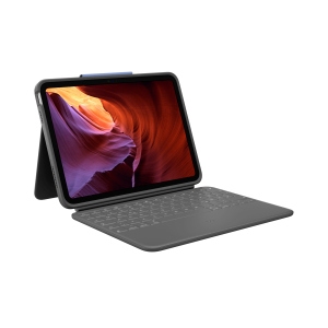 LOGITECH Rugged Folio for iPad 10th gen - OXFORD GREY - (DE) - WESTMID-511