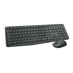 LOGITECH MK235 Wireless Keyboard and Mouse - GREY - HRV-SLV - INTNL