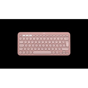 LOGITECH Pebble Keys 2 K380s - TONAL ROSE - (FRA) - BT - N/A - CENTRAL-419 - UNIVERSAL