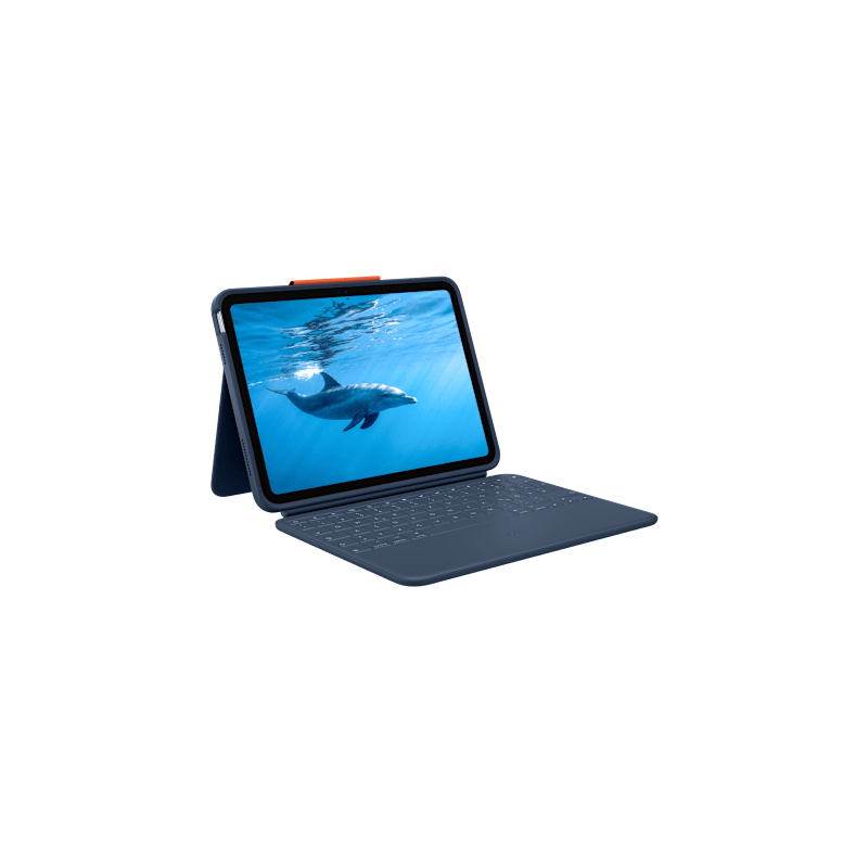 LOGITECH Rugged Combo 4 Touch for iPad 10th gen Classic Blue (DE)