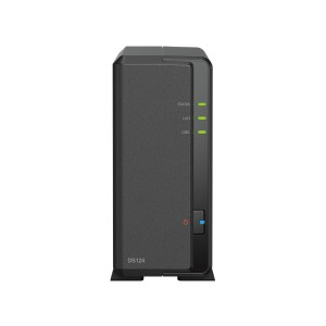 SYNOLOGY DS124 1-Bay NAS RTD1619B 1Go RAM