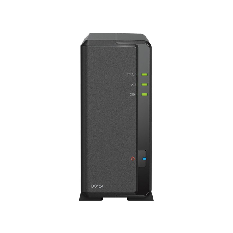 SYNOLOGY DS124 1-Bay NAS RTD1619B 1Go RAM