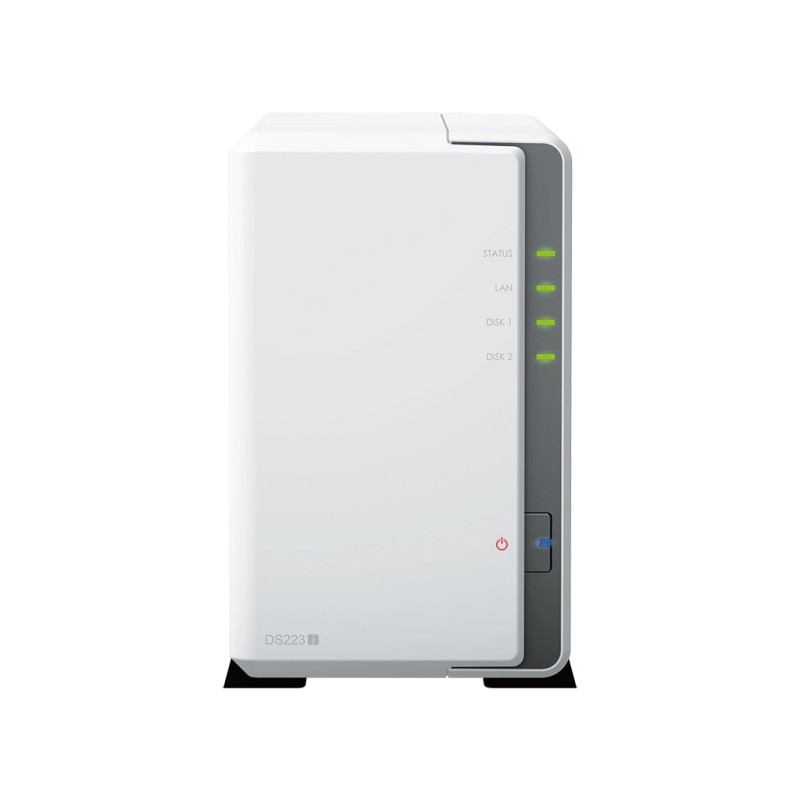 SYNOLOGY DS223J 2-Bay NAS RTD1619 1Go RAM
