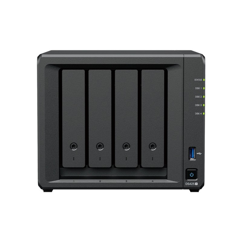 SYNOLOGY DS425+ Desktop 4-BAY Intel Celeron J4125 2Go DDR4 non-ECC
