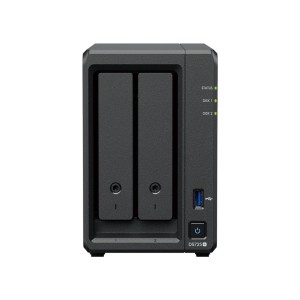 SYNOLOGY DS725+ 2-Bay Diskstation AMD Ryzen Embedded R1600 4Go DDR4 ECC SODIMM