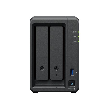 SYNOLOGY DS725+ 2-Bay Diskstation AMD Ryzen Embedded R1600 4Go DDR4 ECC SODIMM