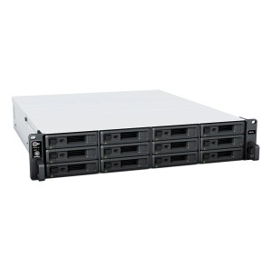 SYNOLOGY RS2423RP+II 12-BAY Rackstation AMD Ryzen Embedded V1780B 8Go RAM HDD/SSD Only