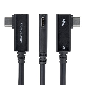 StarTech.com Câble Thunderbolt 5 de 80cm, 80 Gbps/Jusqu'à 1 | JDB-Info