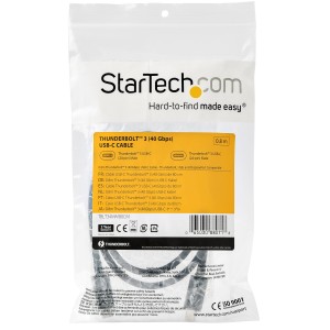 StarTech.com Câble Thunderbolt 3 Passif de 80 cm, 40 Gbps, | JDB-Info