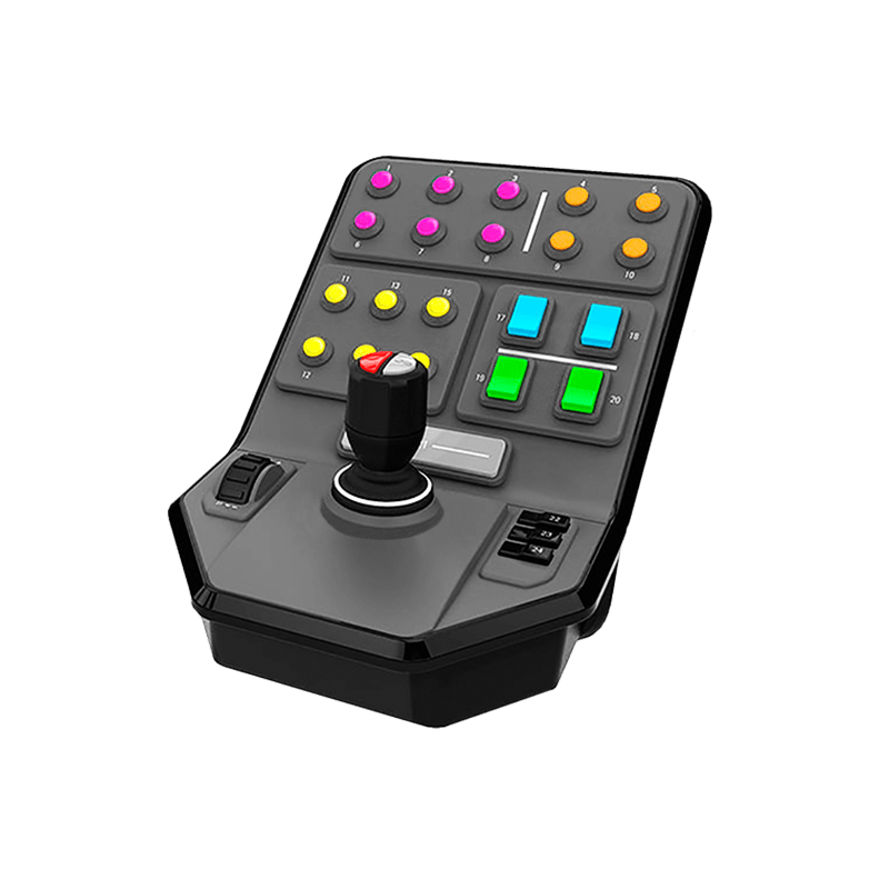 LOGITECH Heavy Equipment Side Panel Flight simulator controller wired for PC
