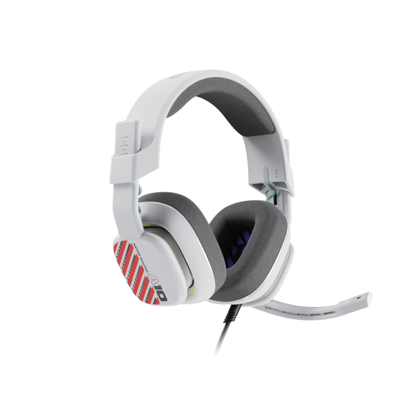 LOGITECH Astro Gaming A10 Gen 2 Headset full size wired 3.5 mm jack white/XB