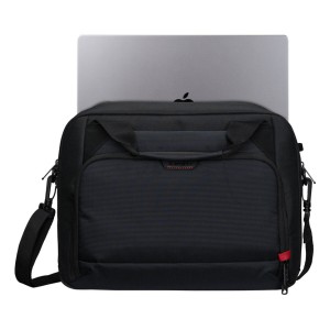 Targus EcoSmart 35,6 cm (14") Malette Noir, Rouge | JDB-Info