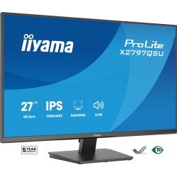 iiyama ProLite X2797QSU-B1 écran plat de PC 68,6 cm (27") 2 | JDB-Info