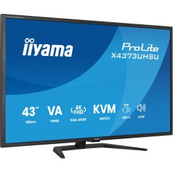 iiyama ProLite X4373UHSU-B2 écran plat de PC 108 cm (42.5") | JDB-Info