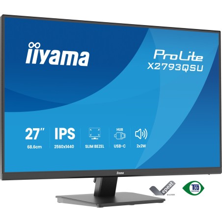iiyama ProLite X2793QSU-B1 écran plat de PC 68,6 cm (27") 2 | JDB-Info