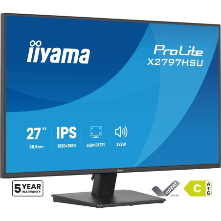 iiyama ProLite X2797HSU-B1 écran plat de PC 68,6 cm (27") 1 | JDB-Info
