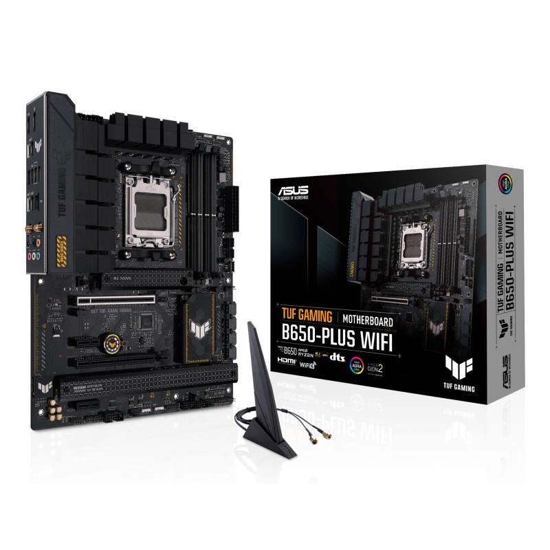 ASUS TUF GAMING B650-PLUS WIFI AMD B650 Emplacement AM5 ATX | JDB-Info