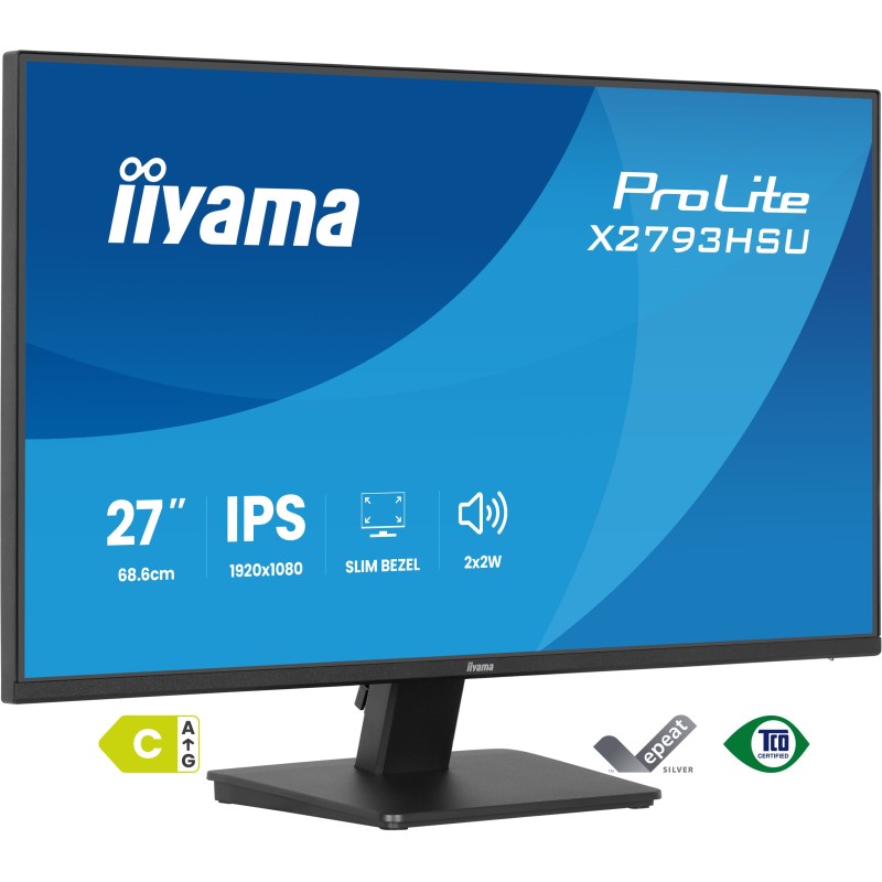 iiyama ProLite X2793HSU-B1 écran plat de PC 68,6 cm (27") 1 | JDB-Info