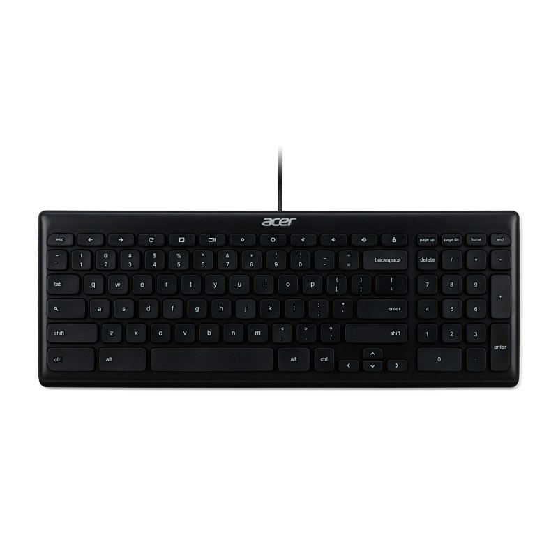 Acer GP.KBD11.00Z clavier Bureau USB AZERTY Belge Noir | JDB-Info