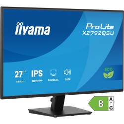 iiyama ProLite X2792QSU-B1 écran plat de PC 68,6 cm (27") 2 | JDB-Info