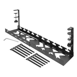 ACT AC8379 chemin de câble 0° Support de câble droit Noir | JDB-Info