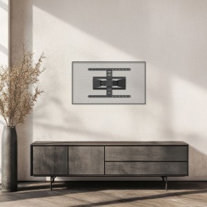 ACT AC8357 support pour téléviseur 2,29 m (90") Noir | JDB-Info