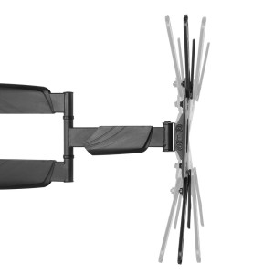 ACT AC8354 support pour téléviseur 139,7 cm (55") Noir | JDB-Info