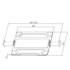 ACT AC8346 Support de livres Noir 43,9 cm (17.3") | JDB-Info