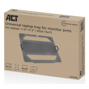 ACT AC8346 Support de livres Noir 43,9 cm (17.3") | JDB-Info
