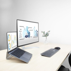ACT AC8115 Support de livres Supports de Laptop Gris 39,6 c | JDB-Info