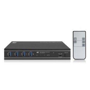ACT AC7922 commutateur écran, clavier et souris Noir | JDB-Info