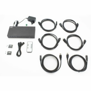 ACT AC7914 commutateur écran, clavier et souris Noir | JDB-Info