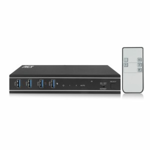 ACT AC7912 commutateur écran, clavier et souris Noir | JDB-Info