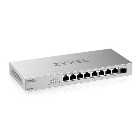 Zyxel XMG-108 Non-géré 2.5G Ethernet (100/1000/2500) Argent | JDB-Info