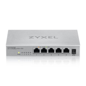 Zyxel XMG-105 Non-géré 2.5G Ethernet (100/1000/2500) Gris | JDB-Info