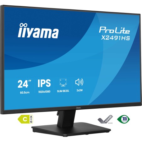 iiyama ProLite X2491HS-B1 écran plat de PC 60,5 cm (23.8") | JDB-Info