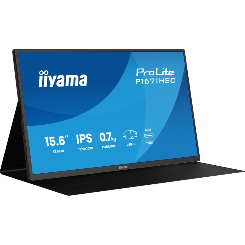 iiyama ProLite P1671HSC-B1 écran plat de PC 39,6 cm (15.6") | JDB-Info