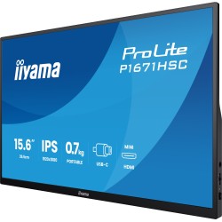 iiyama ProLite P1671HSC-B1 écran plat de PC 39,6 cm (15.6") | JDB-Info