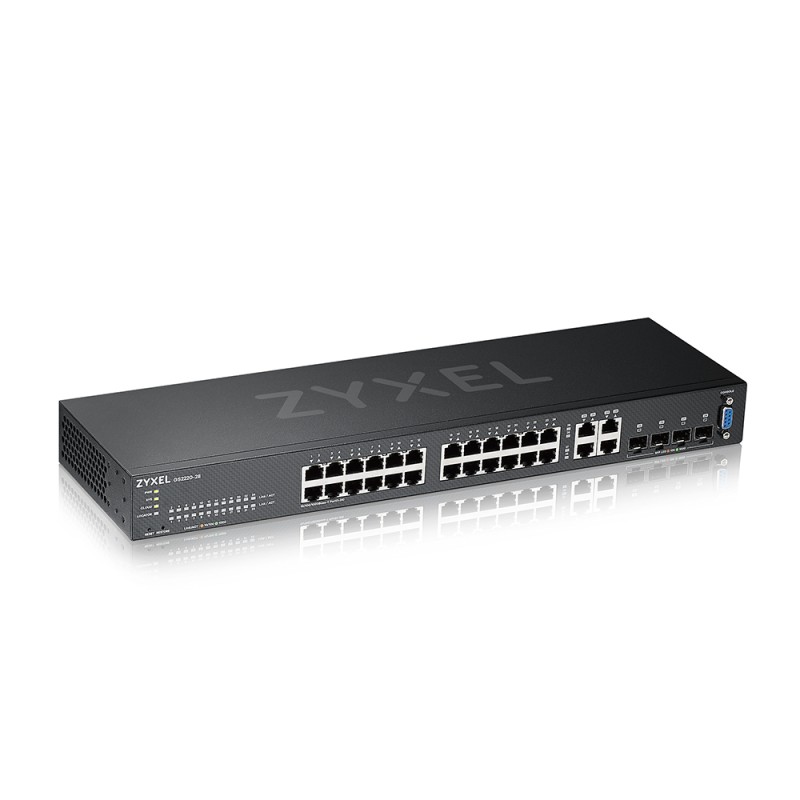 Zyxel GS2220-28-EU0101F commutateur réseau Géré L2 Gigabit | JDB-Info