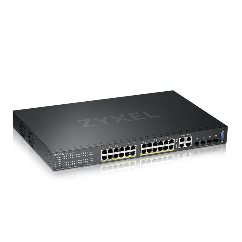 Zyxel GS2220-28HP-EU0101F commutateur réseau Géré L2 Gigabi | JDB-Info